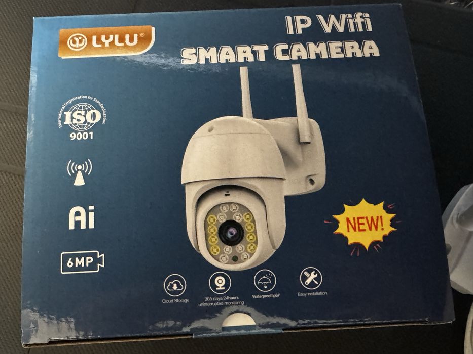 Куполна IP безжична WIFI камера за видеонаблюдение