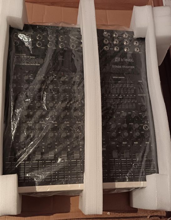 Mixer Audio Inkel Stage Master MX-1010 - 10 Canale - Rack 19" - Vintag