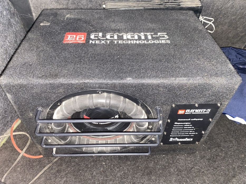 Саббуфер 5 элемент сос !