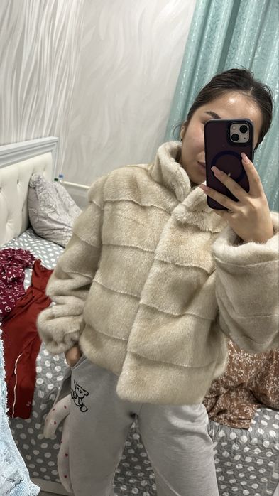 Эко шуба новый.