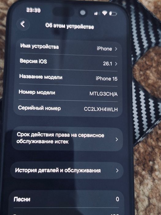 Айфон 15 128гб Акм 100%