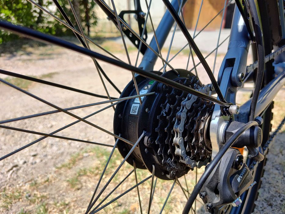 Велосипед Decathlon Riverside 920E hybrid e-bike