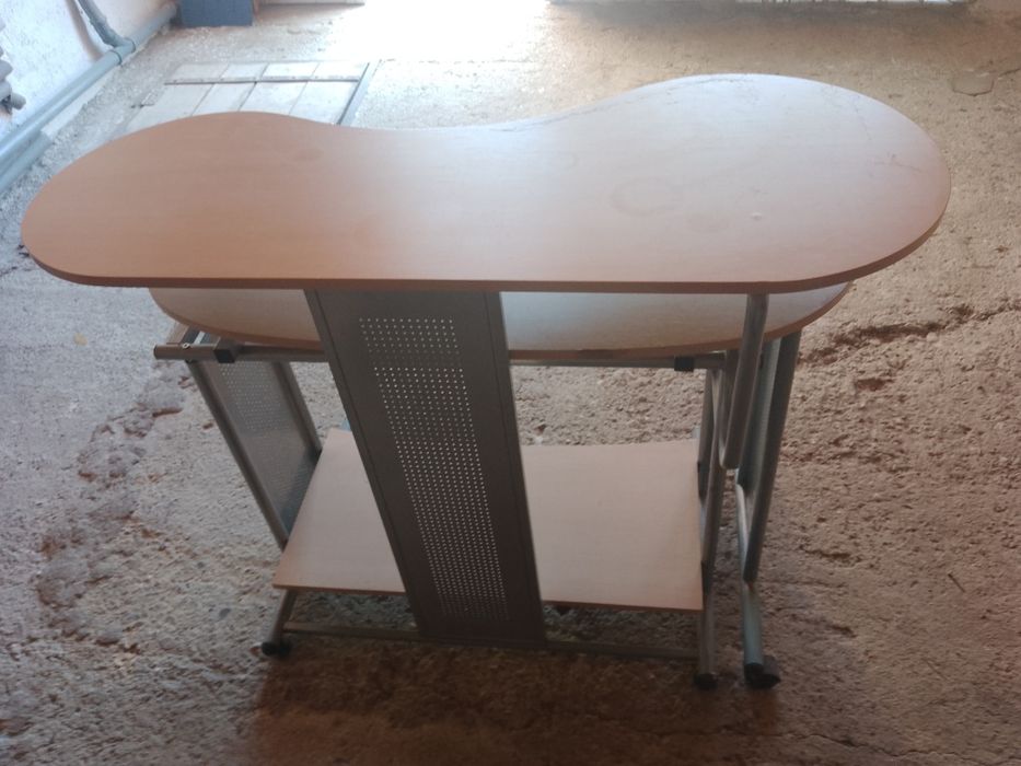 Birou extensibil metalic  pal melaminat