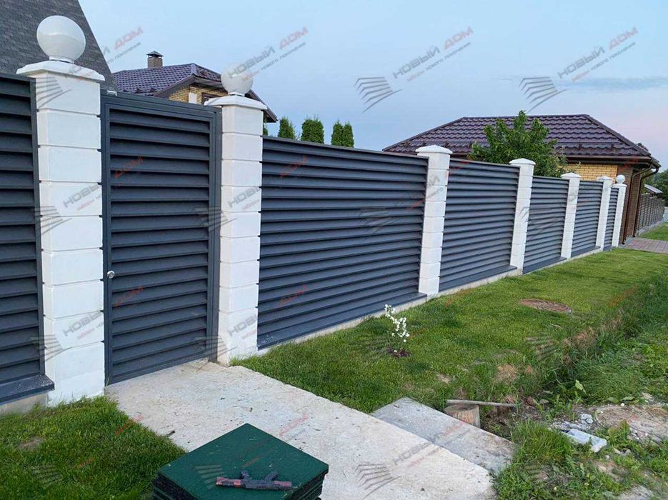 Забор жалюзи еврозабор