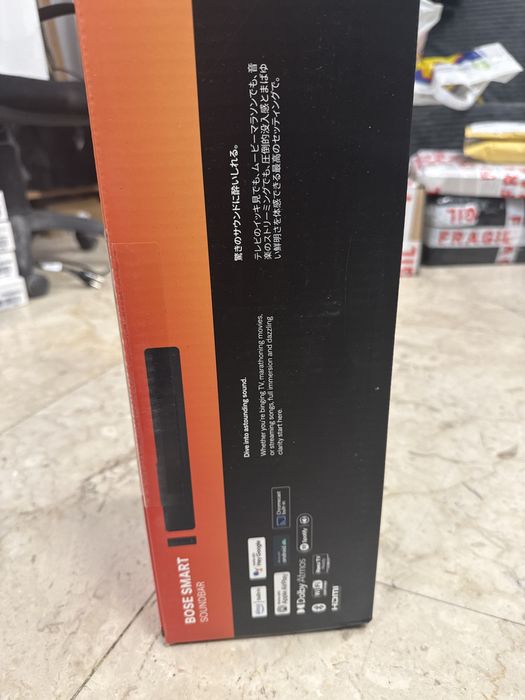 Bose smart soundbar single new model sigilat model black 892079-4100