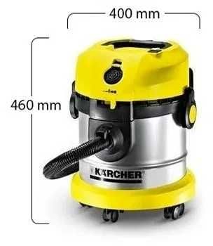 Профессиональный хозяйственный пылесос KARCHER VC1800, 20л