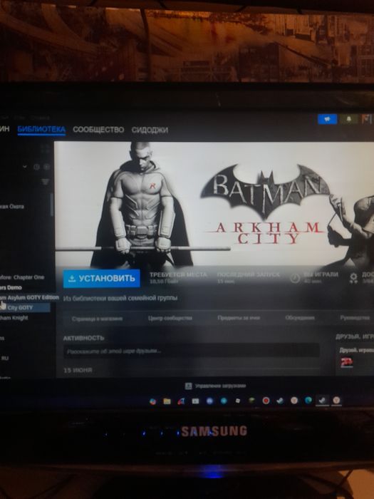 Продам стим аккаунт с играми