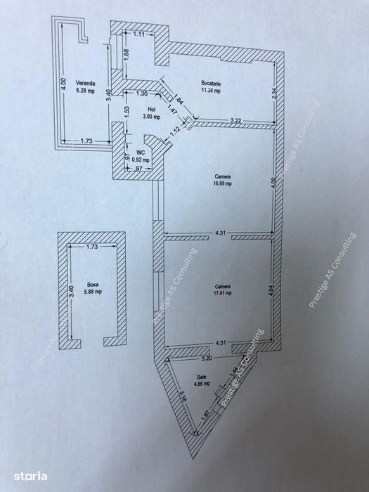 Apartament 2 Camere 2 Bai | Parter | Maria