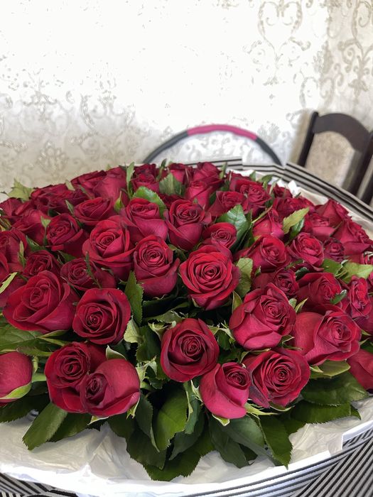 букет из 101 розы