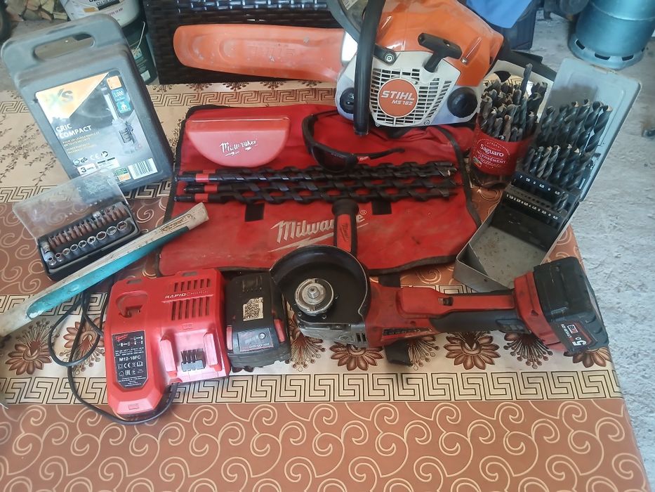 Vând flex MILWAUKEE și altele