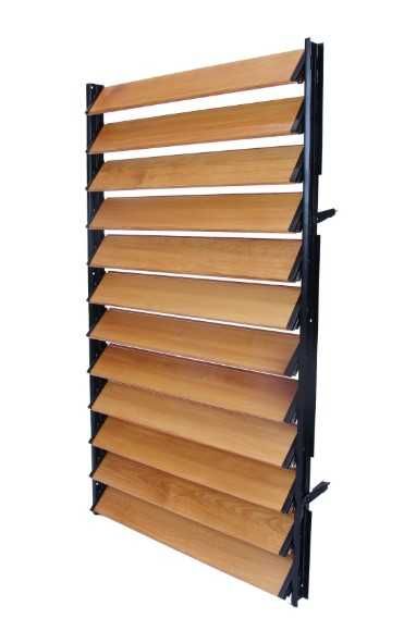 Жалюзи, ламелно, за тераса, ограда, балкон и прегради 120×60