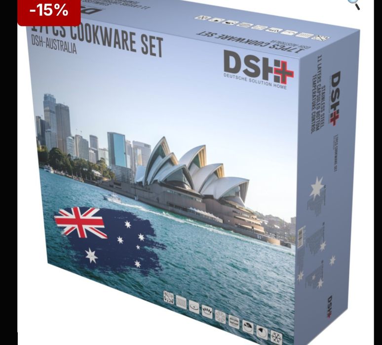 Set de gătit premium de la Dsh+Australia Alexandru cel Bun • OLX.ro