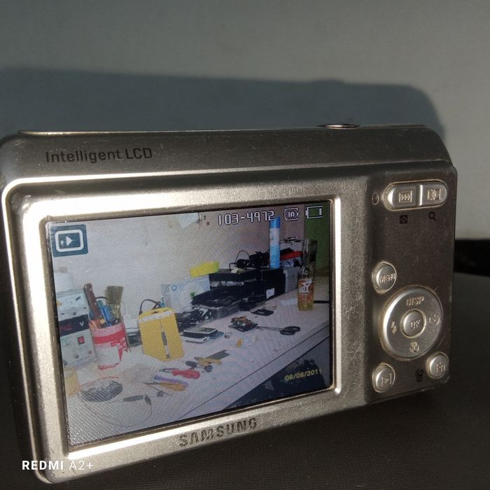 Samsung ES10 Camera. Made in china, SAMSUNG OPTO-ELECTRONICS CA.,LTD