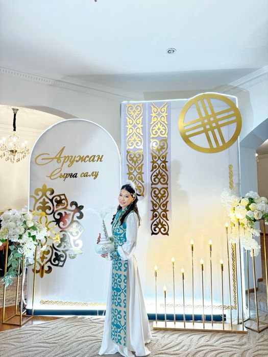 Прокат платья+этно украшения