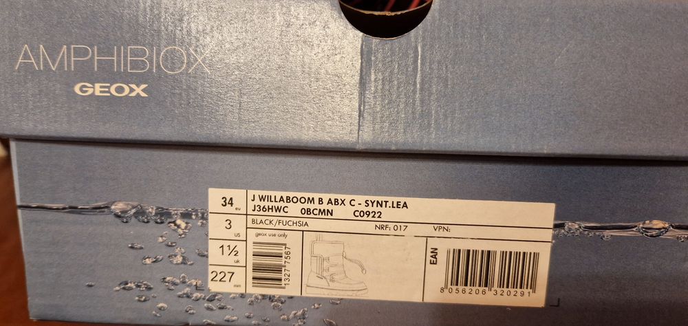 Детски ботуши Geox