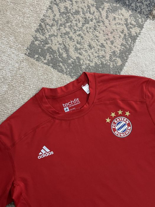 Мъжка тениска Adidas - Bayern Munchen Techfit