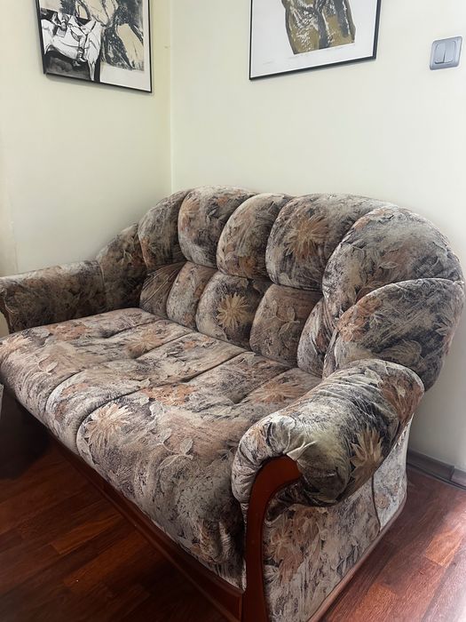 Диван двуместен текстил