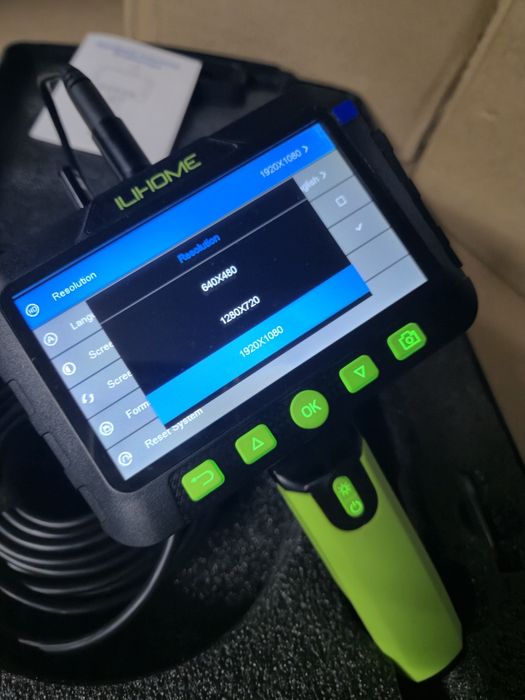 Професионалена,Инспекционна камера с Тройна леща! 1080P!