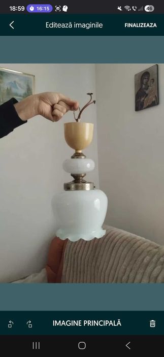 Vand lustră cu un bec, Dărmanești Suceava