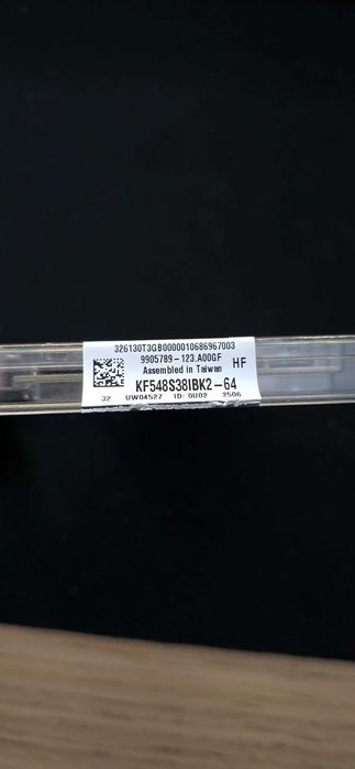 Ram laptop 64 GB kingston DDR5  4800Mhz