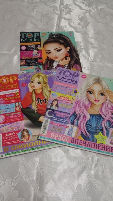 Креативный журнал для девочек  TOP Model 0+