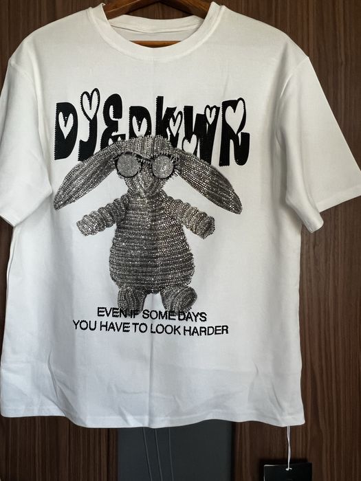 Футболка оверсайз с принтлм