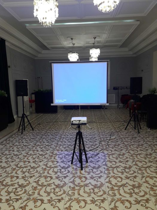 Аренда и прокат проектора, аренда проектора с экраном Алматы - Аренда ...