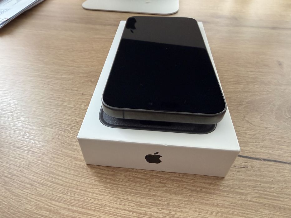 Iphone 15 pro max black 256gb