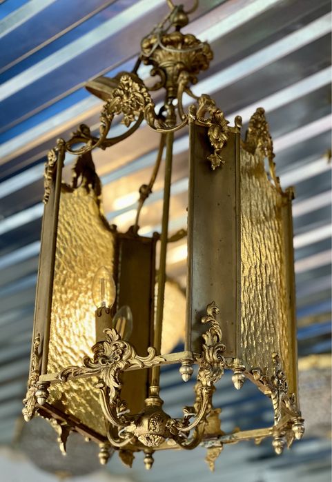 Lampă Bronz *** vintage / antic / vechi / retro ***