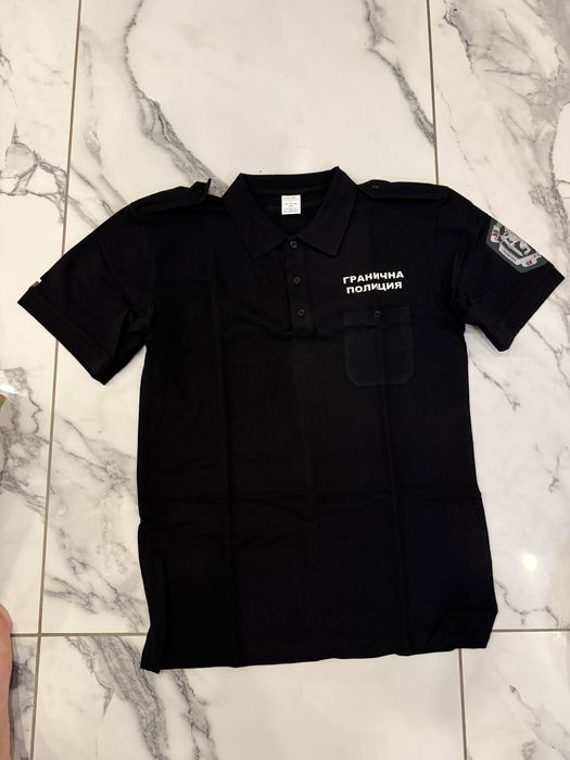 Черна тениска L