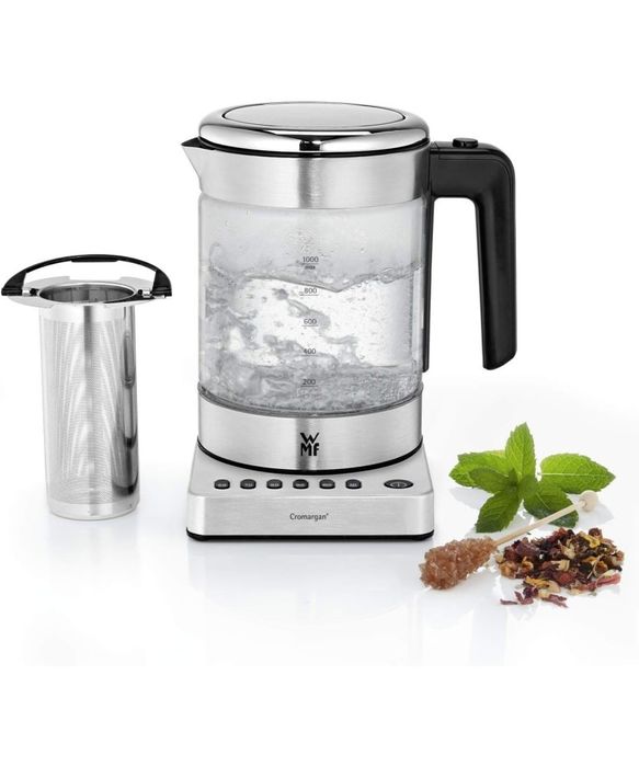Fierbator electric din inox/sticla WMF, 1L, 1900W