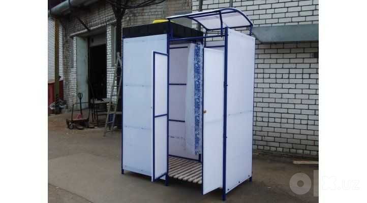 душевые кабины для дачи или для строительных обьектов.