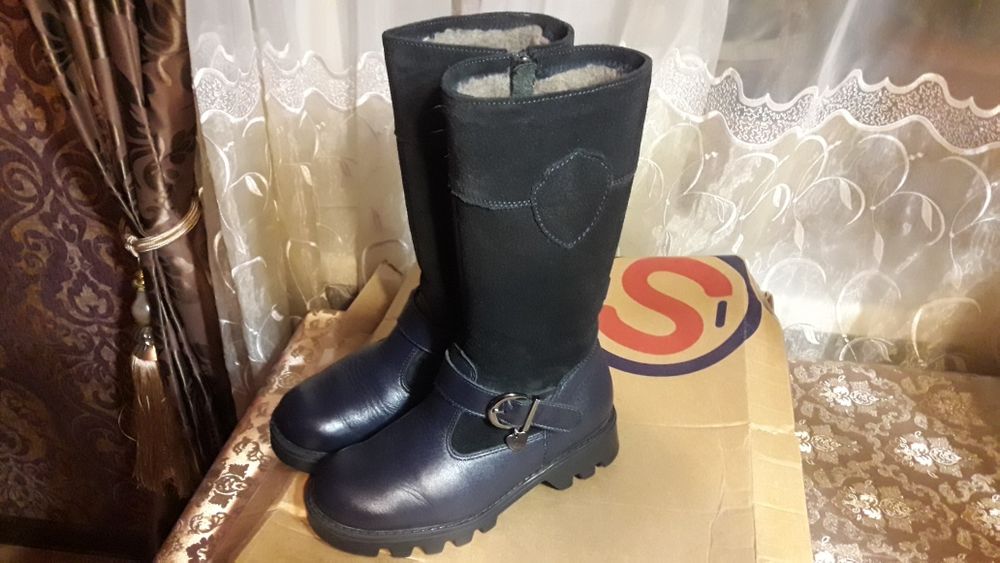 Зимние сапоги на девочку