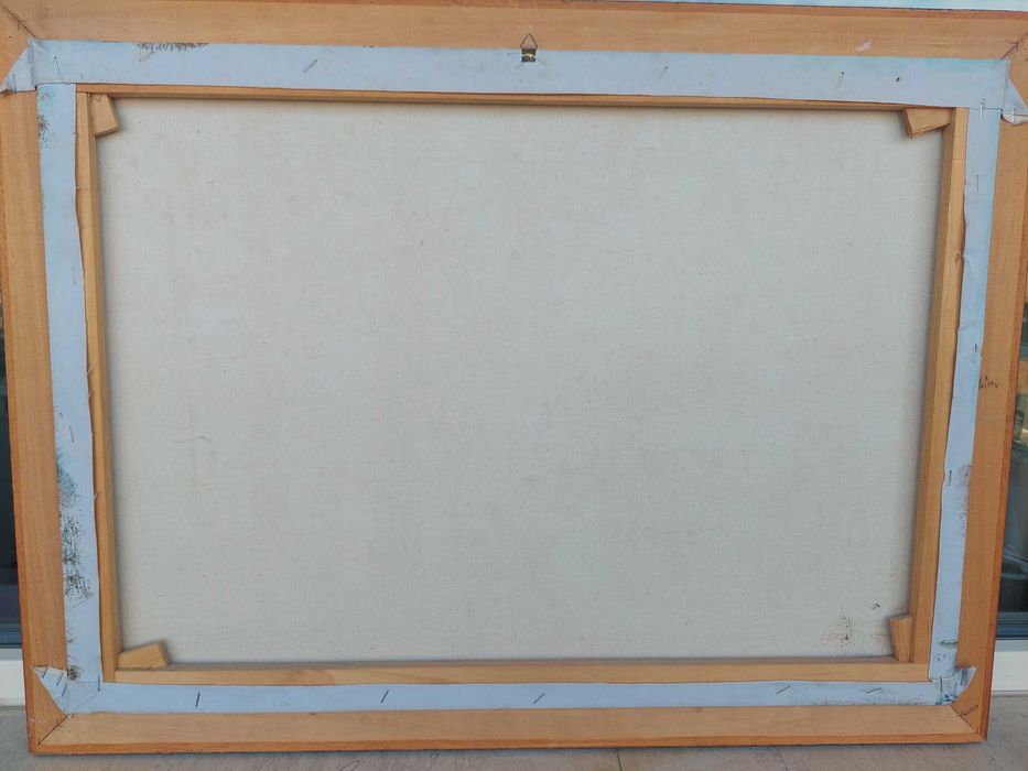 Голяма маслена картина-Авторска с подпис-размери 78см/58см