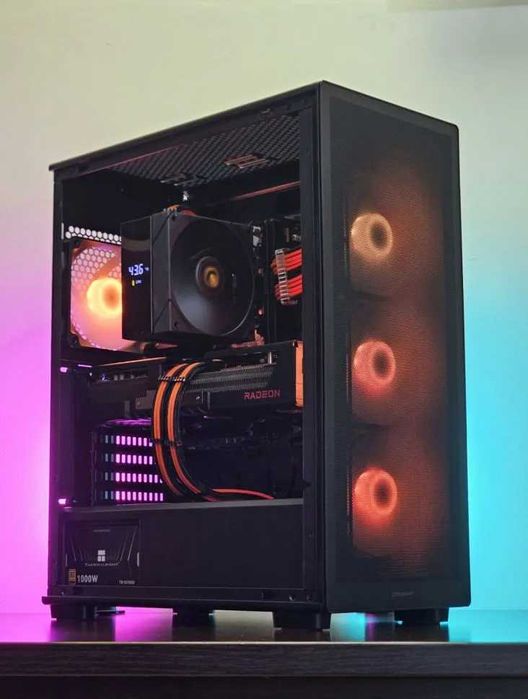 Ryzen 5-7500F/RX 9060XT 8GB/RAM 32GB/SSD 1TB/Чисто Нов+Гаранция