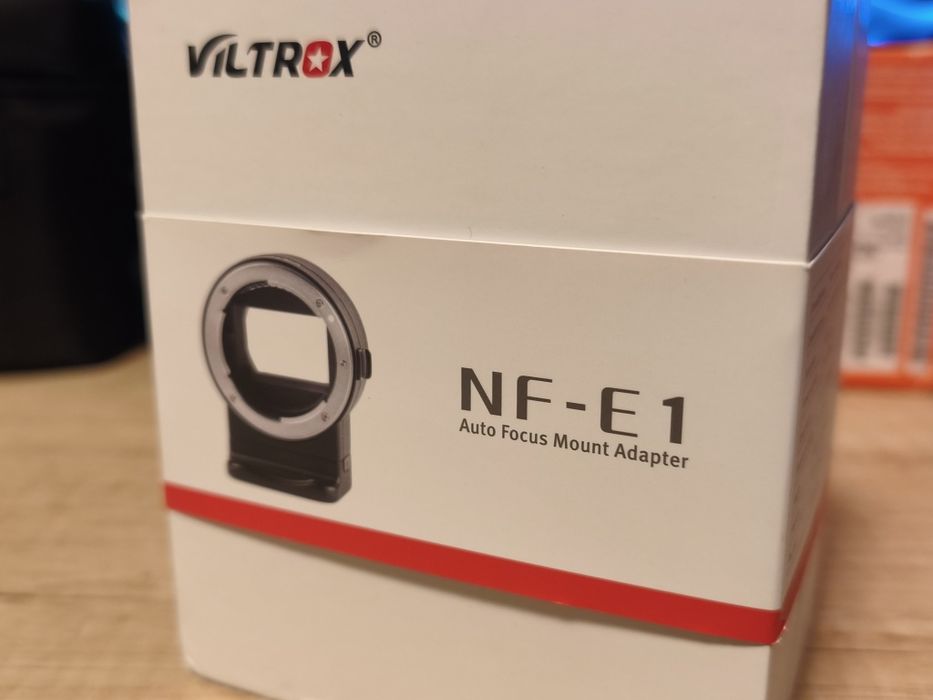 Adaptor Viltrox NF E1, de la F mount Nikon  la E mount Sony, autofocus,nou