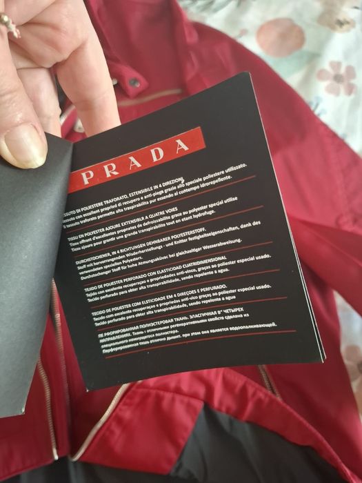 Jacheta Prada Linea Rossa