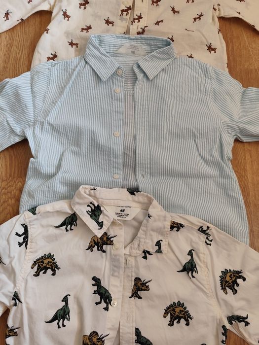 Cămăși subțiri de vară hm mărime 6/7 ani
