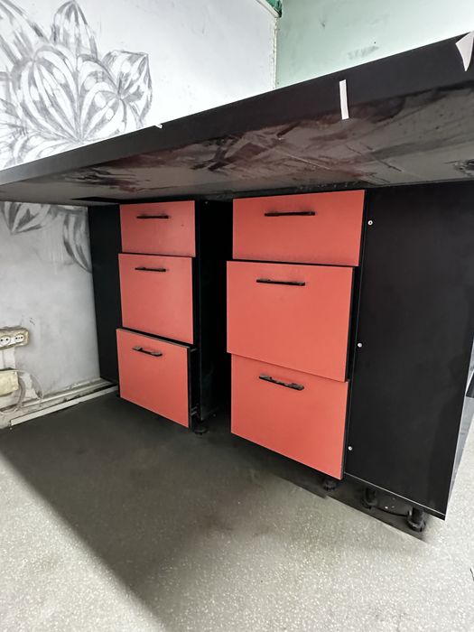 Раскроечный стол с тумбами