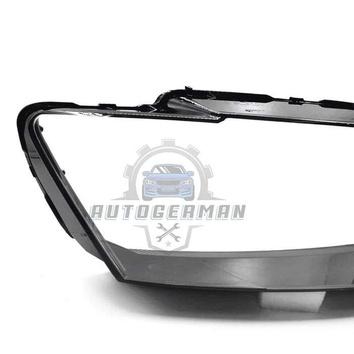 Капаци фарове Audi Q5 2013 2014 2015 2016 2017 стъкло фар крушки Ауди Кю5 Xenon предни фарове фарова оптика защитно стъкло капак фар авто осветление