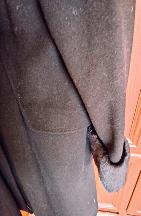 Palton nou de lână Fany Lux Collection mărimea 44 pentru femei