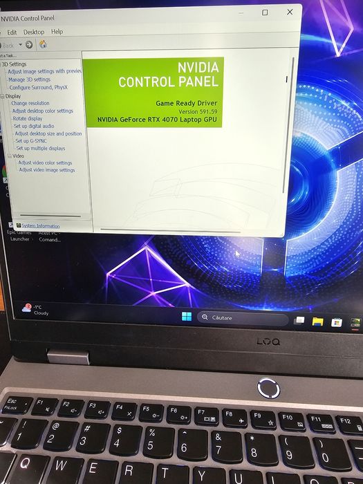 Oferta ‼️ laptop gaming Lenovo loq/ryzen 7 /rtx 4070/24 GB RAM/Gsync