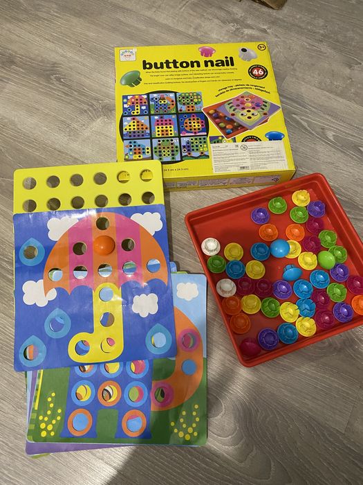 Развивающие игрушки мозаика, конструктор , машинка