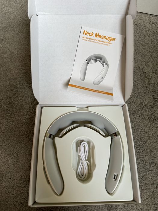 Nou Aparat masaj gat; 4 electric pulse mode; 42 grade C