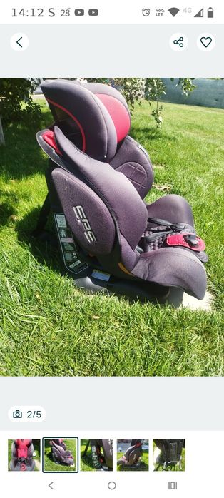 Scaun auto, 36 kg, isofix