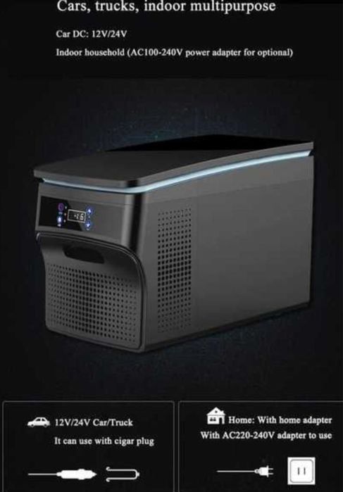 Frigider CONGELATOR -20°C auto camping compresor 12V