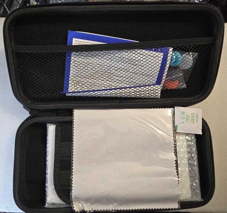 Husa depozitare consola Nintendo Switch 2 + folie de sticla   display