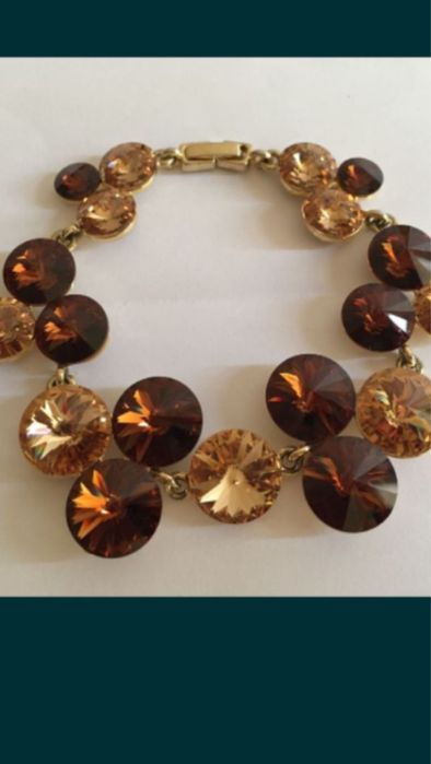 Шикарный Новый набор Колье+Браслет+Серьги