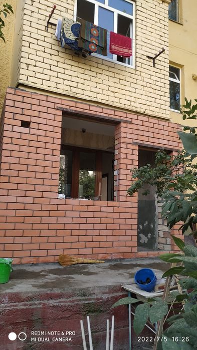 Кладка кирпича под рошивку