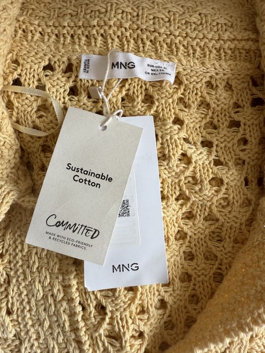 Плетена блуза MNG XL